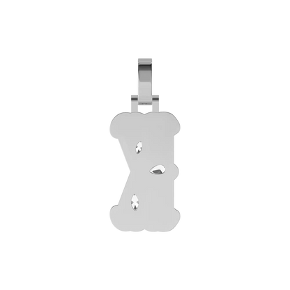 Custom Bone Font Pendant