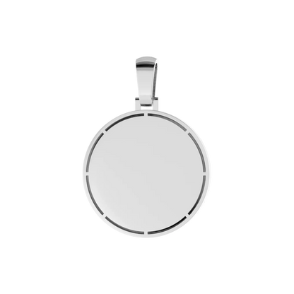 Custom Rotating Disc Pendant-38mm