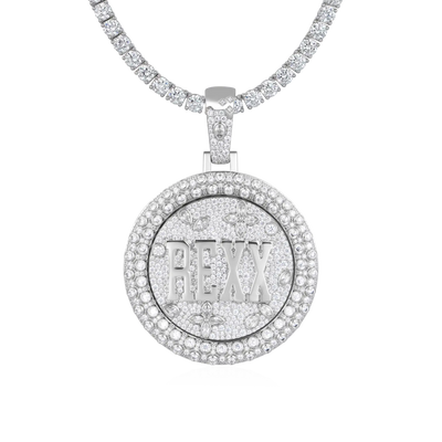 Custom Rotating Disc Pendant-51mm