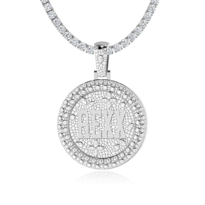 Custom Rotating Disc Pendant-51mm