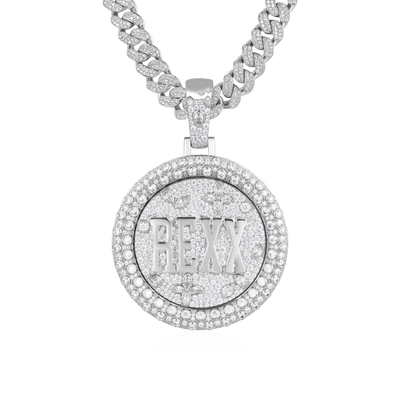 Custom Rotating Disc Pendant-51mm