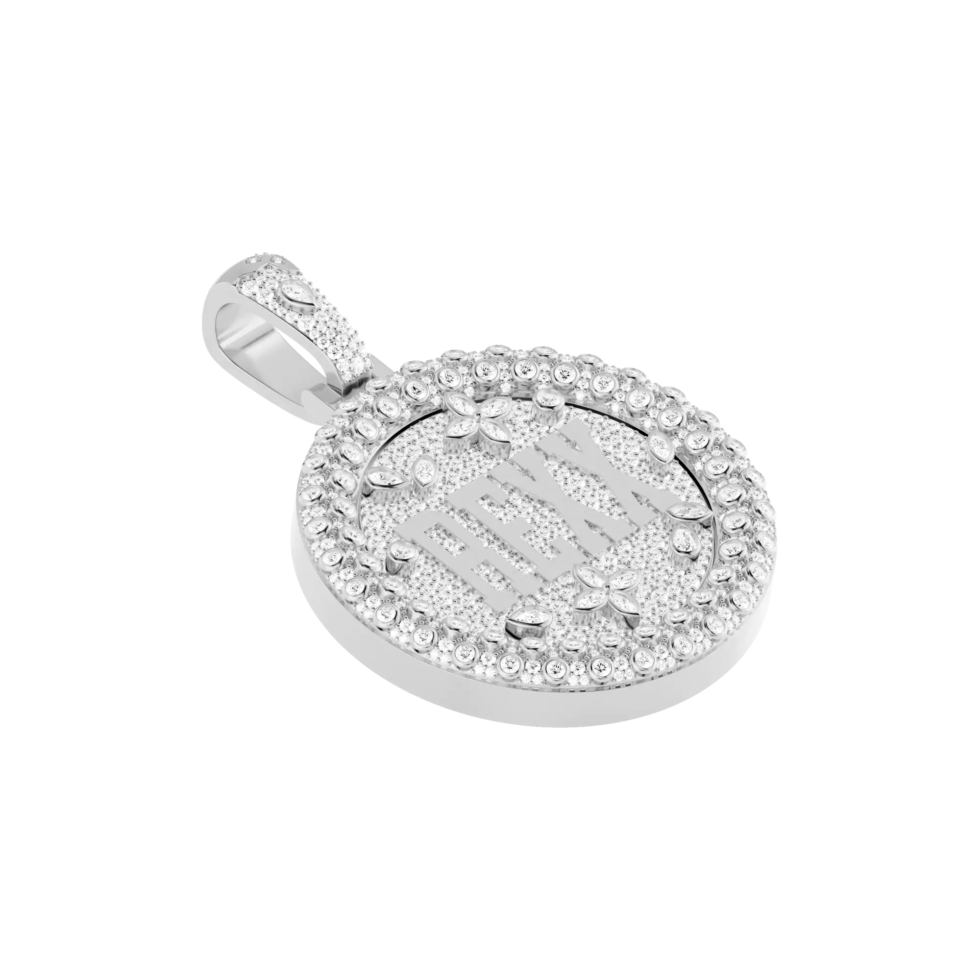 Custom Rotating Disc Pendant-51mm