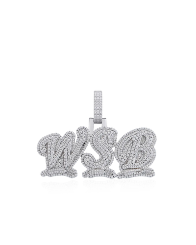 Custom Wheat Ears 3D Letter Pendant