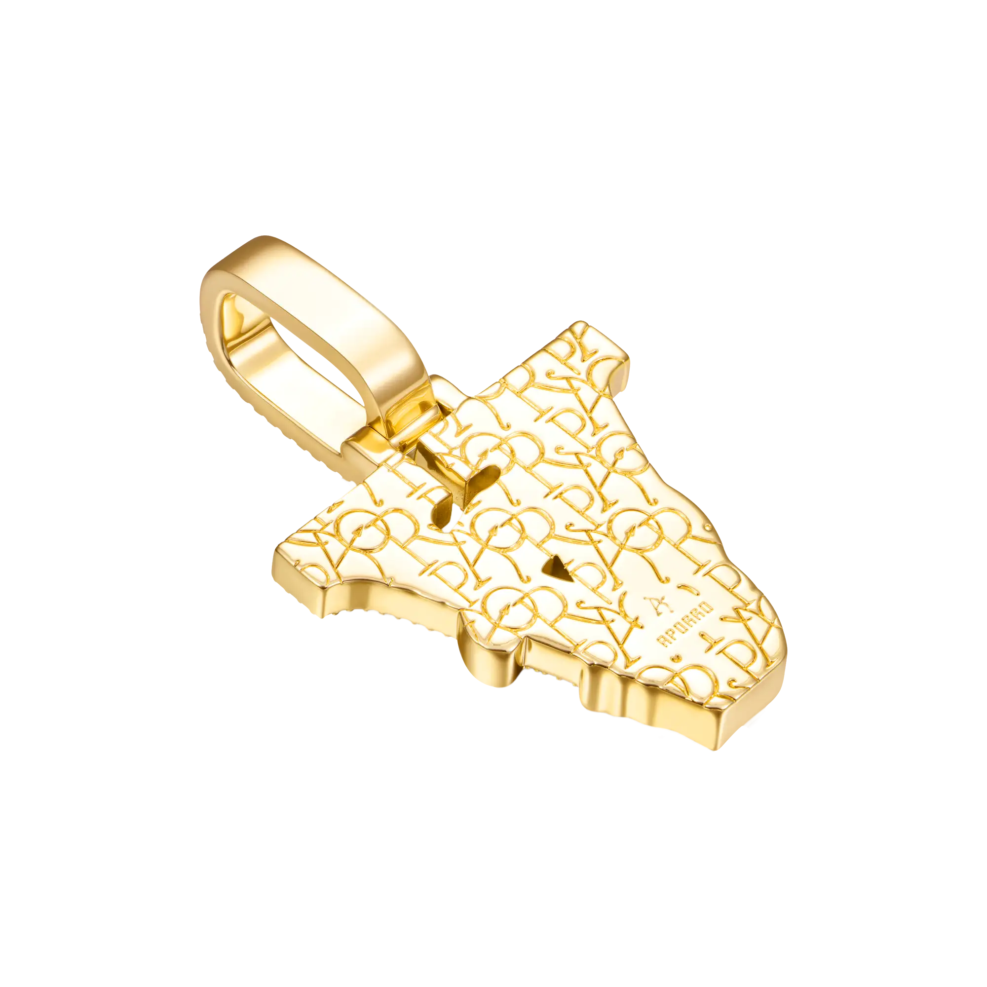 Custom Wave Font Pendant