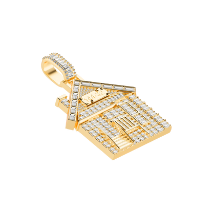 Custom House Photo Pendant