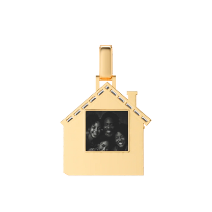 Custom House Photo Pendant