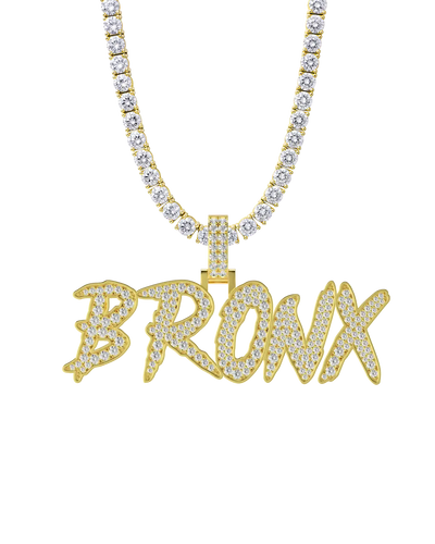 Custom Coke Boys Font Name Pendant
