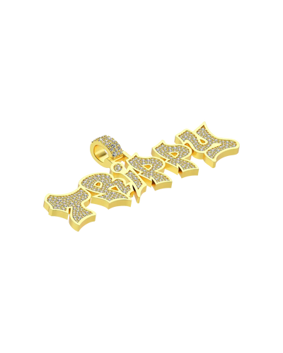Custom Graffiti Font Letter Pendant - 20mm