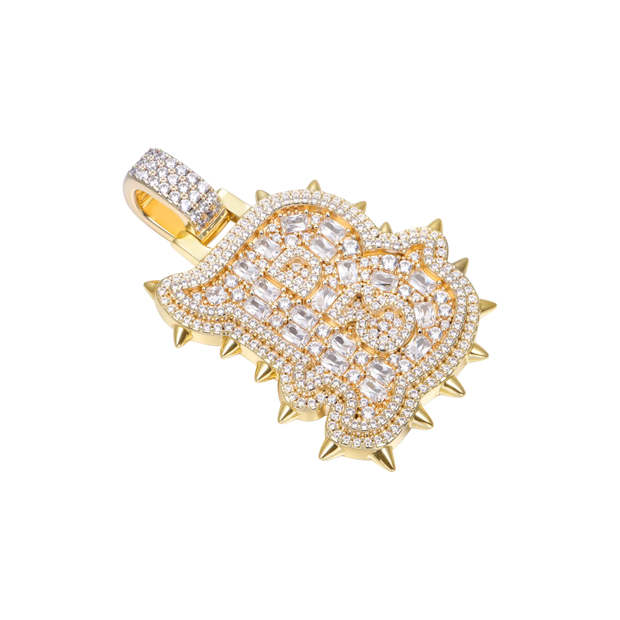 Custom Willow Nail Font Pendant