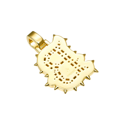 Custom Willow Nail Font Pendant