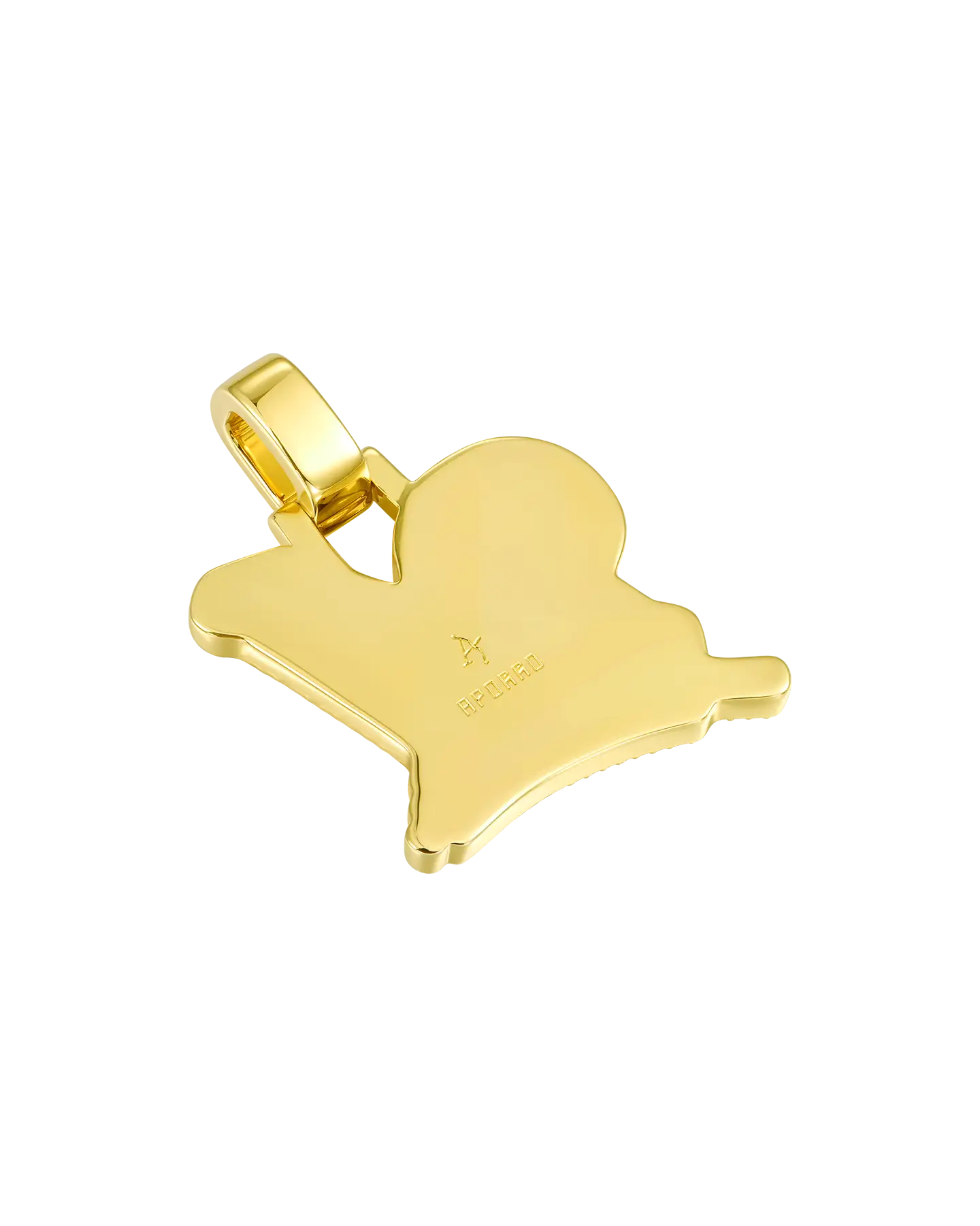 Custom Wheat Ears 3D Letter Pendant