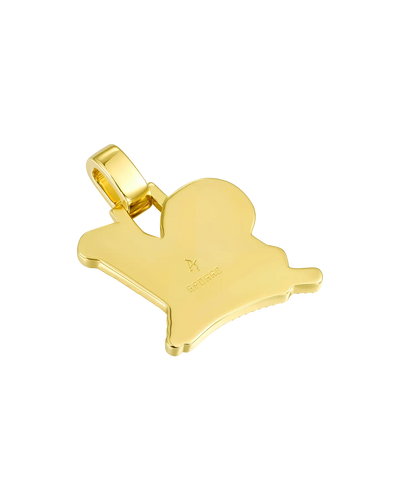 Custom Wheat Ears 3D Letter Pendant
