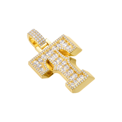 Colgante tridimensional falso de 30 mm con picos