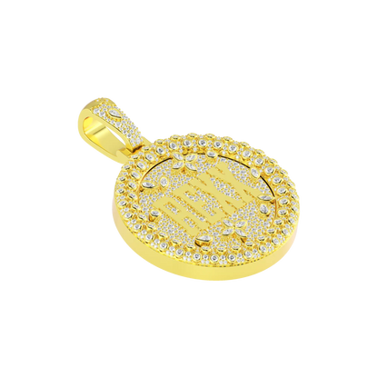 Custom Rotating Disc Pendant-38mm