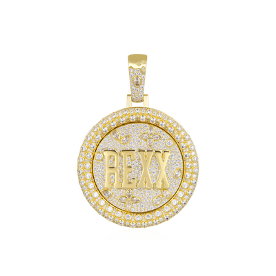 Custom Rotating Disc Pendant-51mm