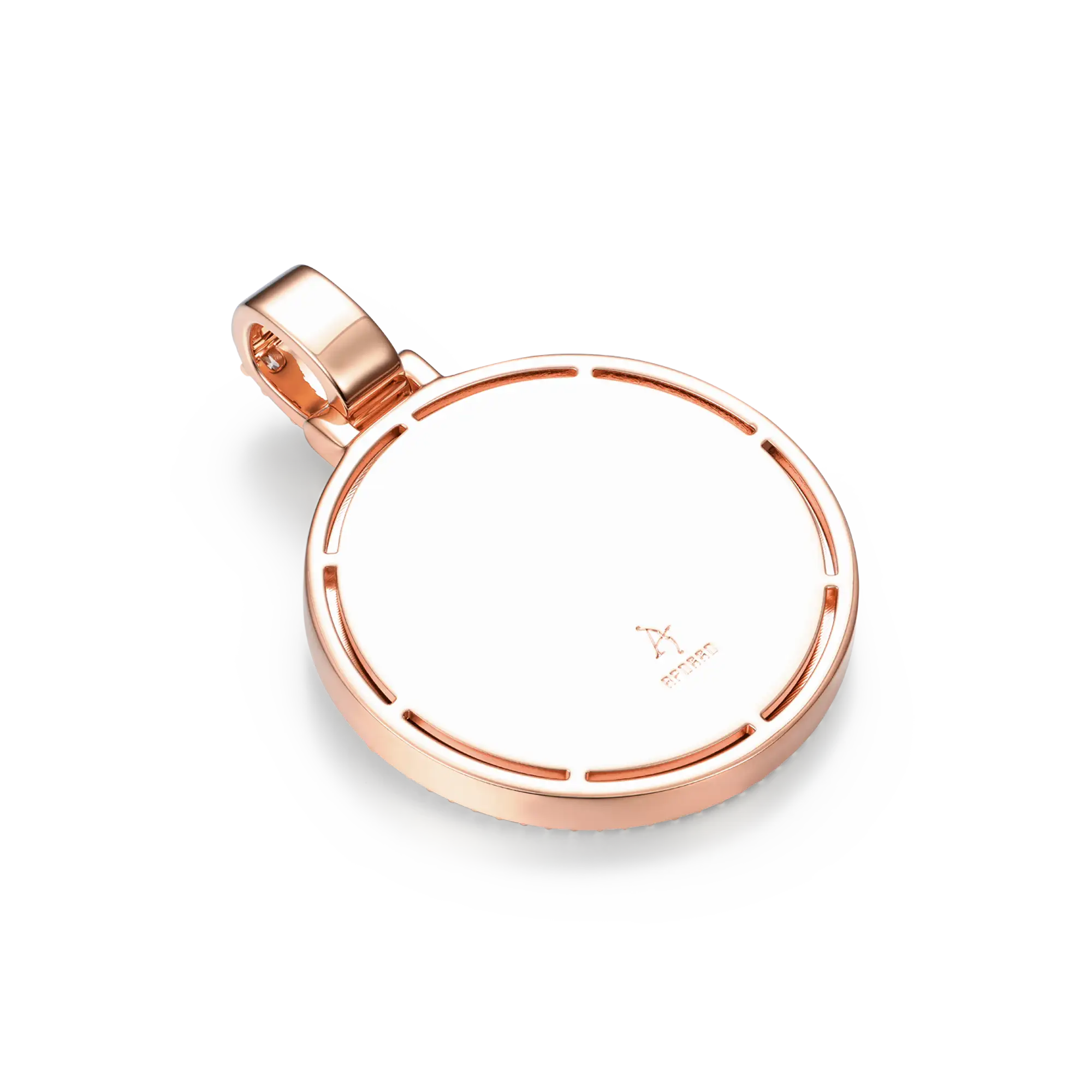 Custom Mosaic Name Medallion Pendant - 38mm