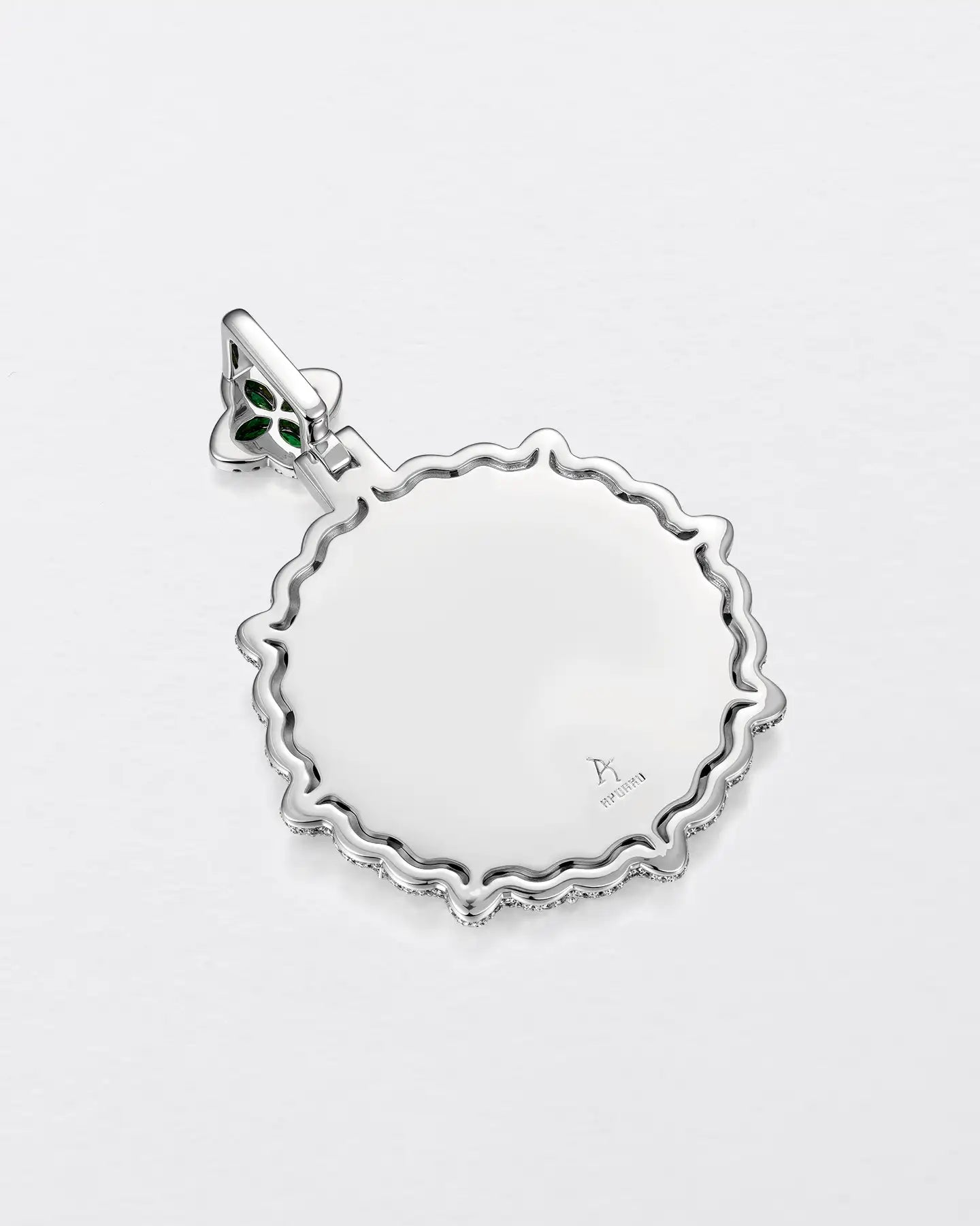 Custom Infinite Luck Photo Frame Pendant