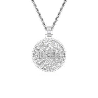 Custom Engraved Name Badge Pendant