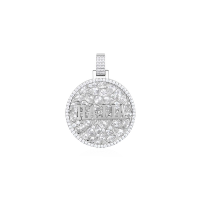 Custom Engraved Name Badge Pendant