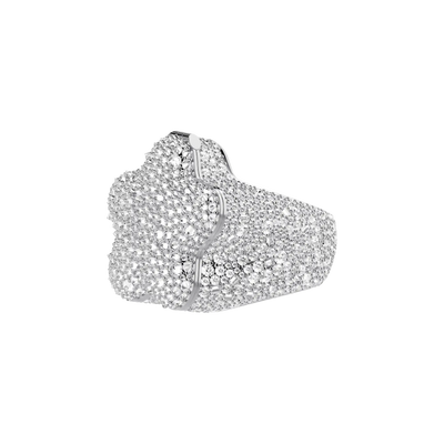 Anillo personalizado con foto giratoria "Estrella"