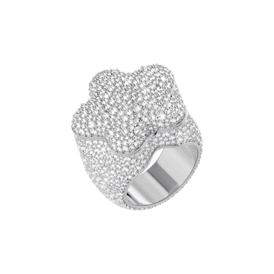 Anillo personalizado con foto giratoria "Estrella"
