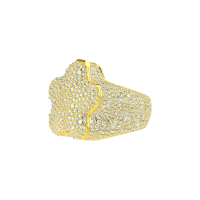 Anillo personalizado con foto giratoria "Estrella"