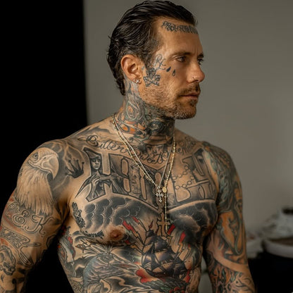 Collana Rosario Vergente Mary Gold regolabile regolabile