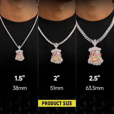 Pendentif Jésus Graffiti personnalisé