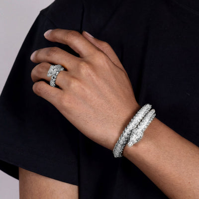 WONG Ⅱ Dragon Ridge Hand-Armband & Ring-Set