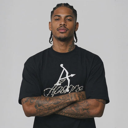 APORRO Pearl Script Archer Tee