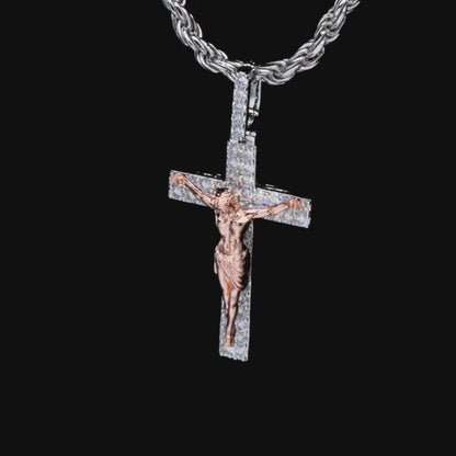 Women's Crucifixion of Jesus Pendant - Small