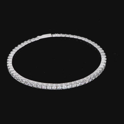 Bracciale da tennis primaverile femminile - 3mm