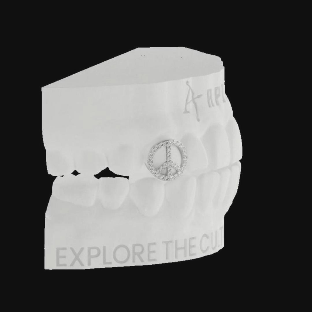 Peace Emblem Grillz
