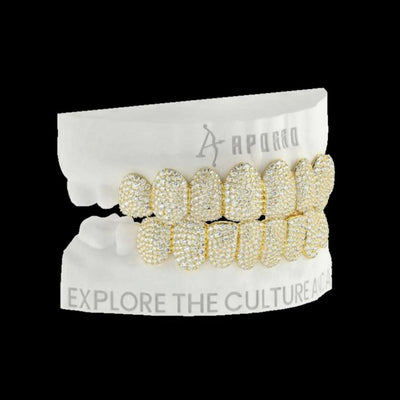 Grillz de inundación de hielo personalizado