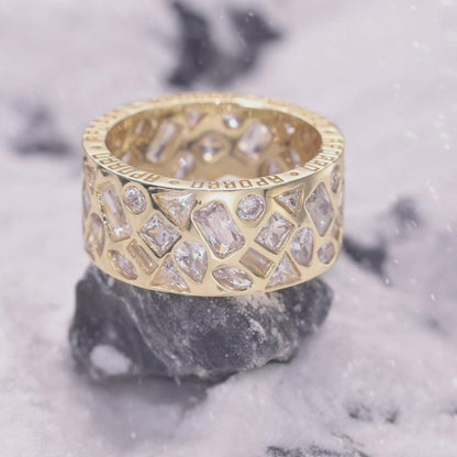 Sacred Window Mosaic Band Ring