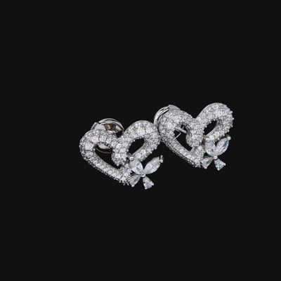 Boucle d'oreille papillon S925 Loving Grace