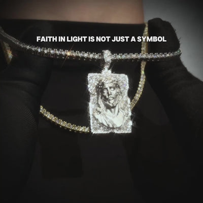 Sacred Portrait Jesus Pendant