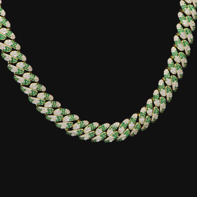 Kubanische Kette mit Eistarnung – 12 mm