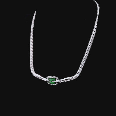 WONG Ⅱ Krallen-Jade-Halsband – 6 mm