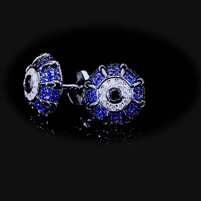 Boucle d'oreille clou griffe Naẓar