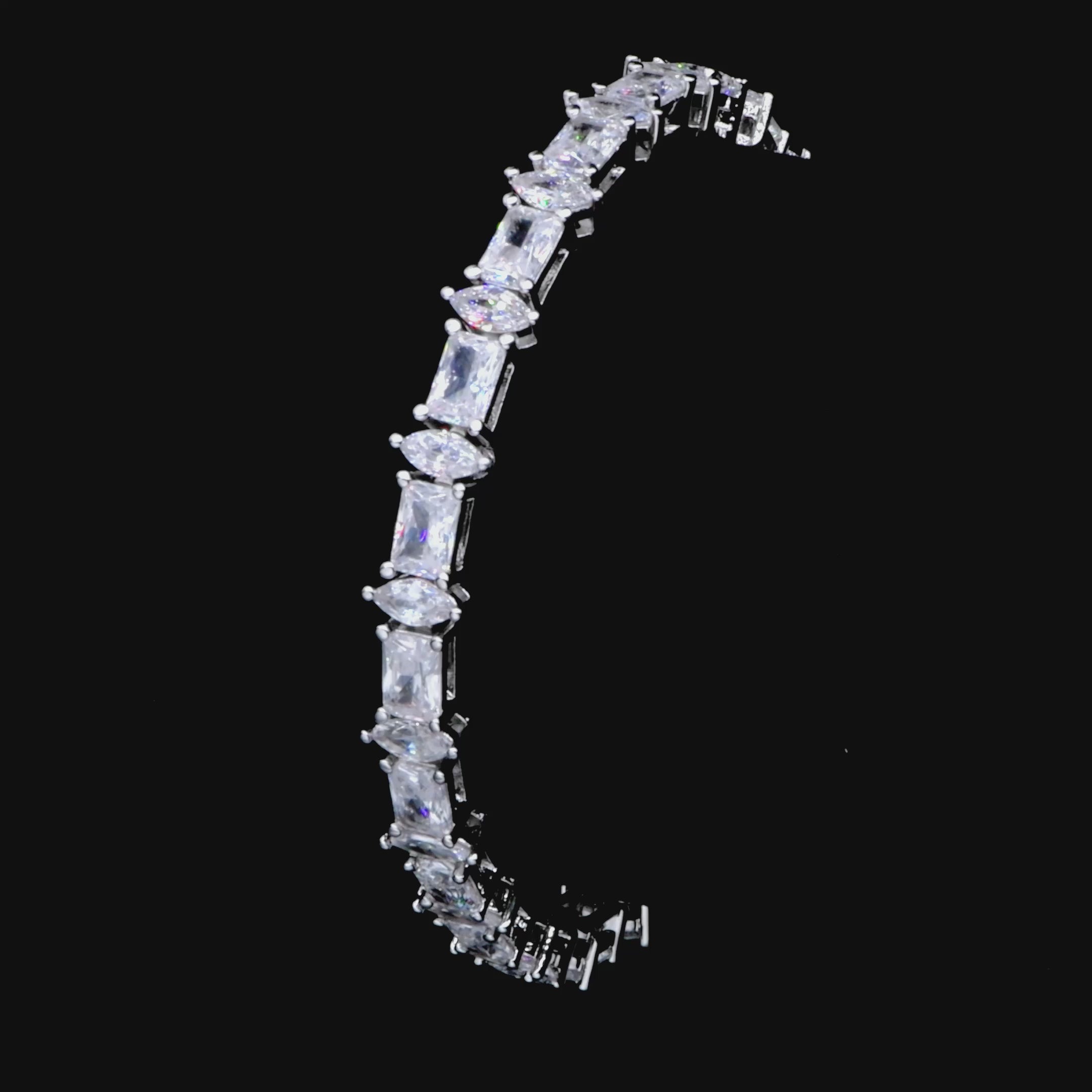 Bracciale tennis per lucentezza raffinata - 6mm