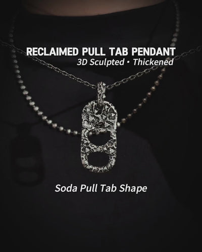 RECLAIMED PULL TAB PENDANT