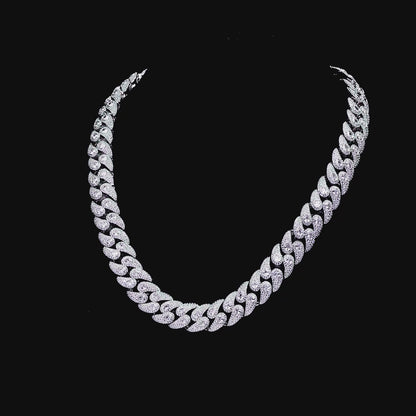 Paisley Cuban Link Chain - 15mm