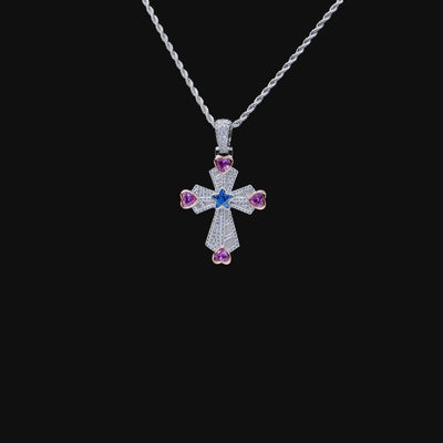 Vitraux Night Pendant & Ring Set