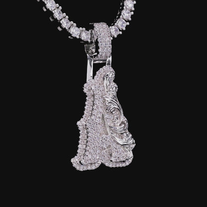 Custom Scroll Script Pendant
