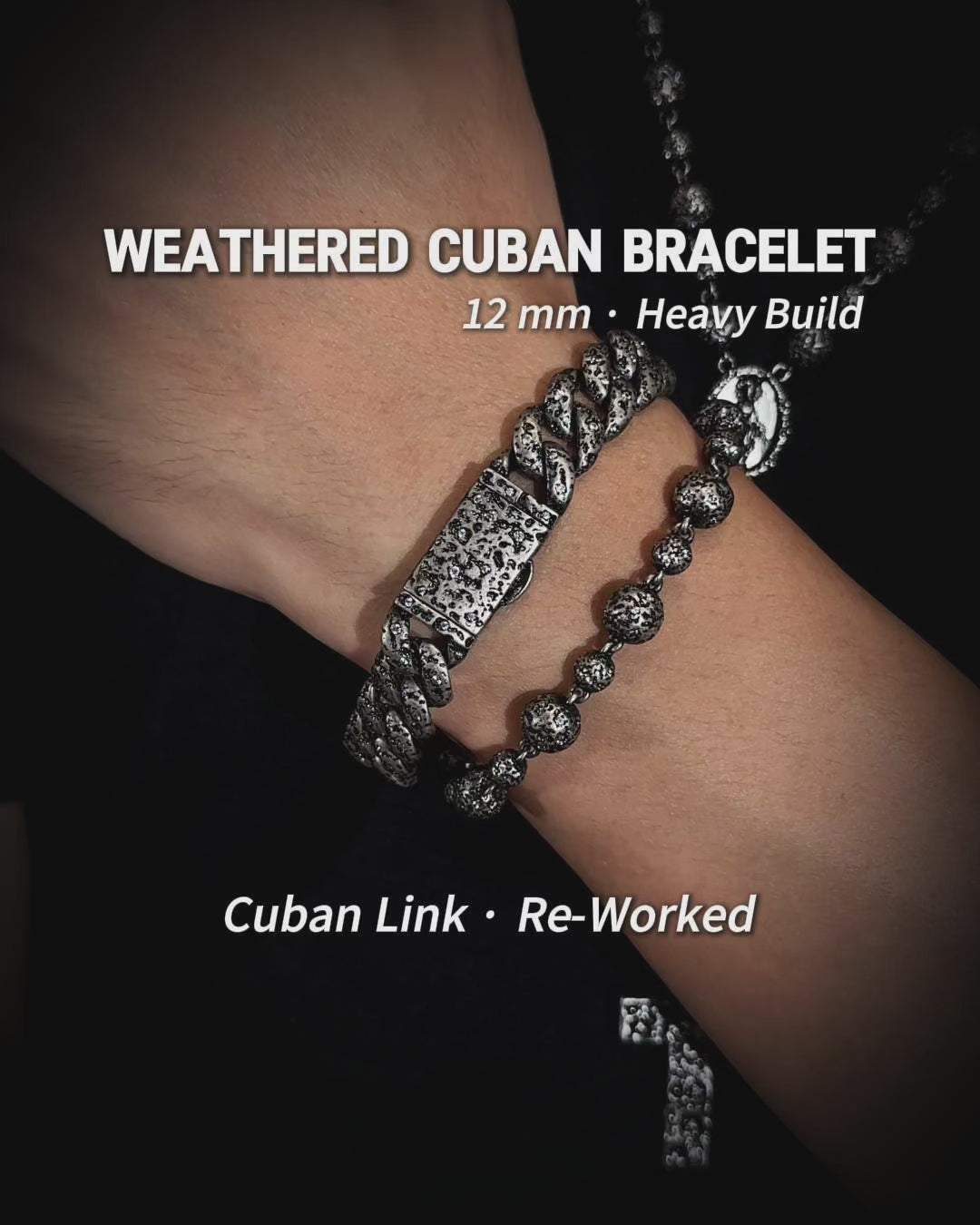 WEATHERED CUBAN BRACELET