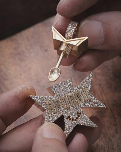 APORRO × ALICE HOLLYWOOD GODSTAR SPOON NECKLACE