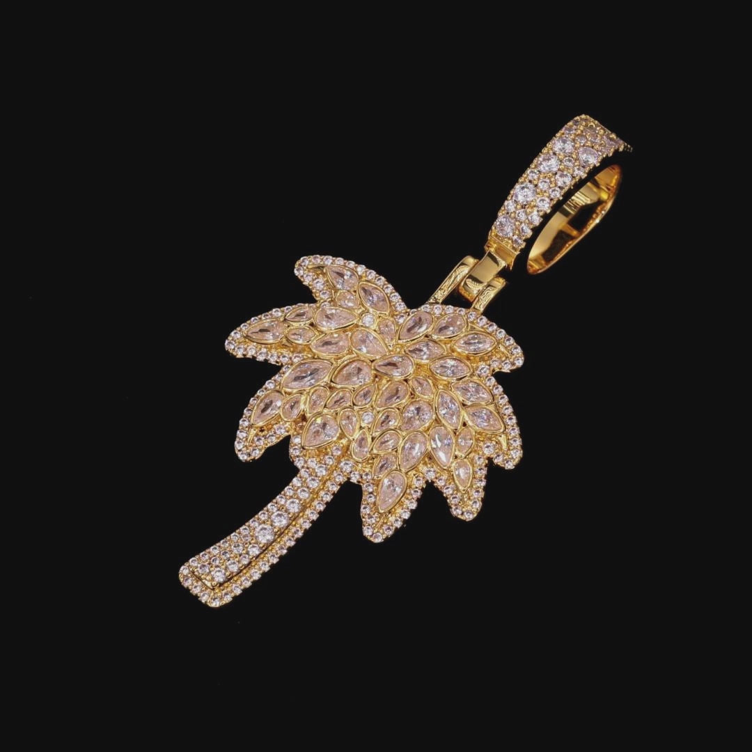 Multi-Cut Mosaic ABE DUA Pendant