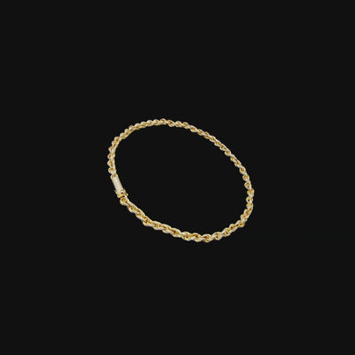 Iced Rope Chain - 8mm