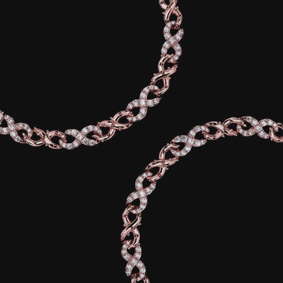 Infinity Dornen-Armband – 8 mm